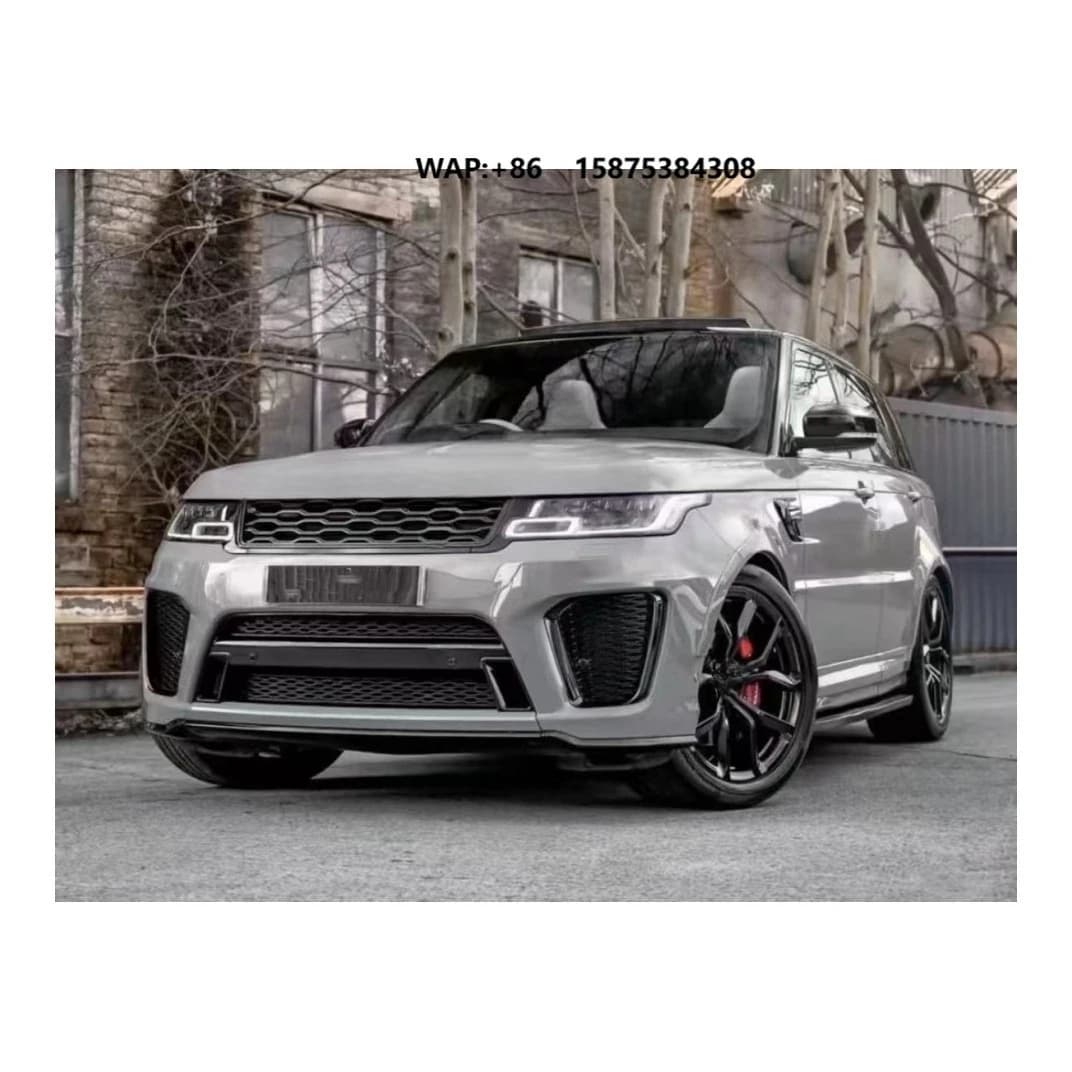 Hot Selling Car Bumper for Range Rover Sport 2014-2017 to SVR with Front Rear Bumper with Grille,headlights,taillights