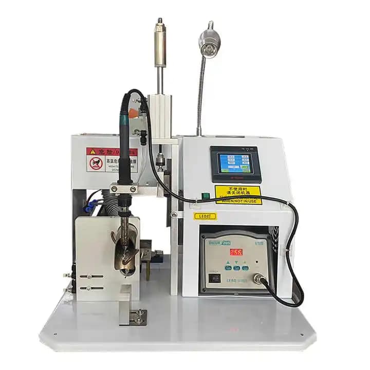 Semi-Automatic  Connector Electrical Cable Soldering Machine USB Wire Making Tin for Cable Manufacturing Equipment