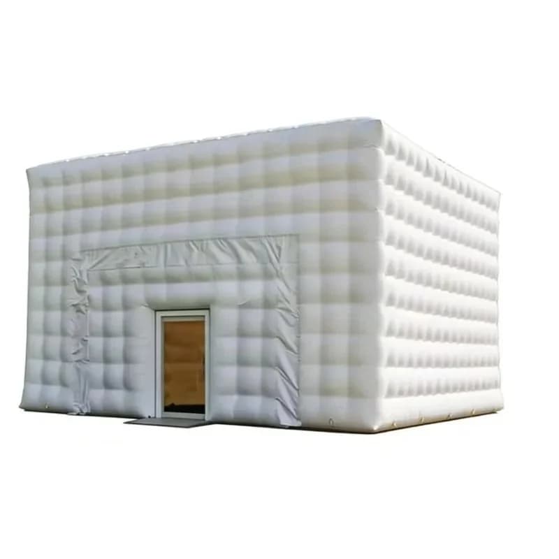 Large  Cube  Inflatable  Tent  PVC  Oxford  Cloth  Camping Blow Up Event Tent Nightclub Party Light Waterproof Windproof Durable