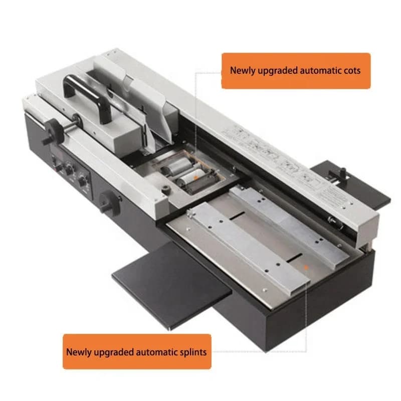 -0AS High Quality Dktop Binder A4 Size Manual Hot Melt Glue Book Binding Hine