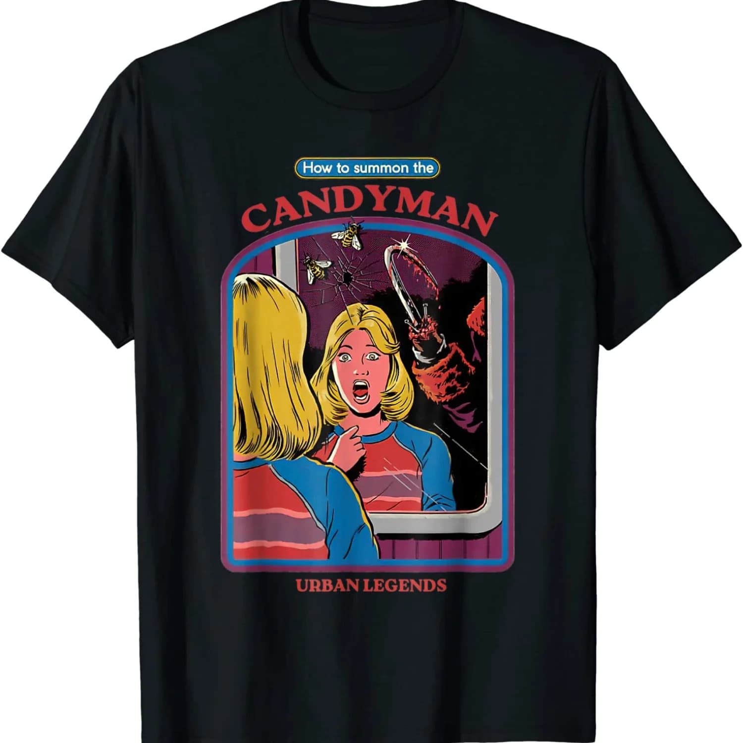 How To Summon The Candy-man. Urban Legends T-Shirt. Premium Cotton Short Sleeve O-Neck Mens T Shirt New S-3XL
