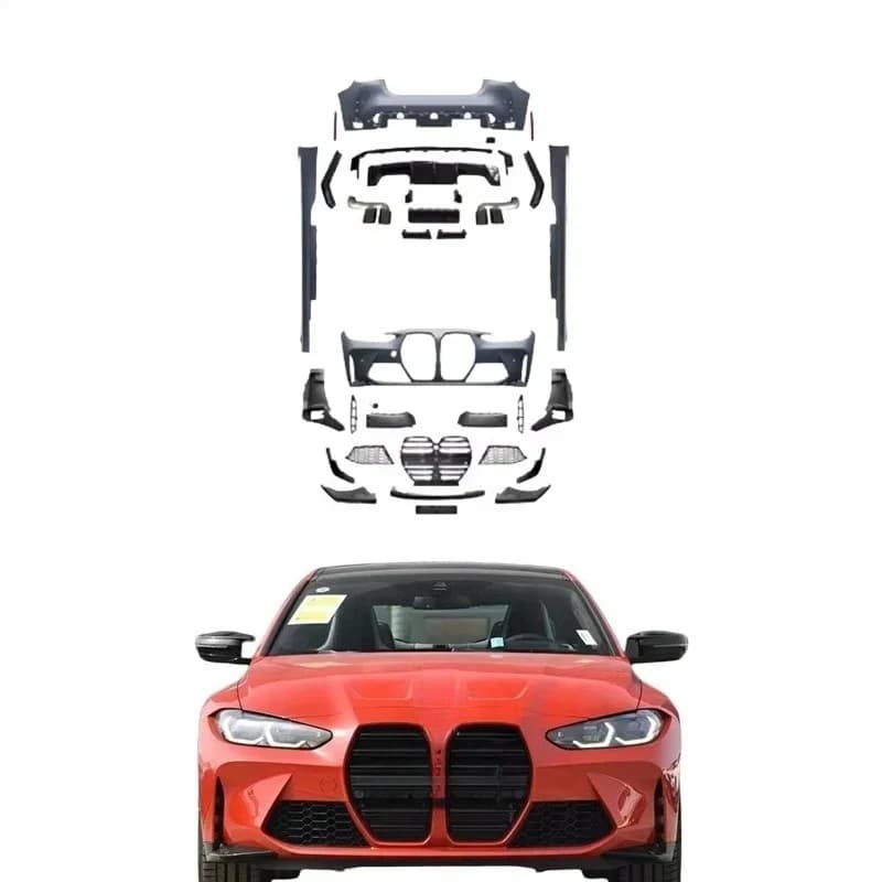 Factory 2023 4 Series G22 M4 Body Kits Auto Car Accessories Front Bumper And Side Skirt Diffuser New Condition