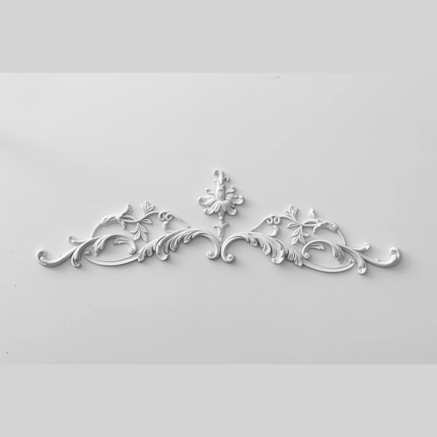 JMZ39 PU Decorative Moldings PU Furniture Decorative Corner Flowers For House Decor Factory Price Factory Direct Selling