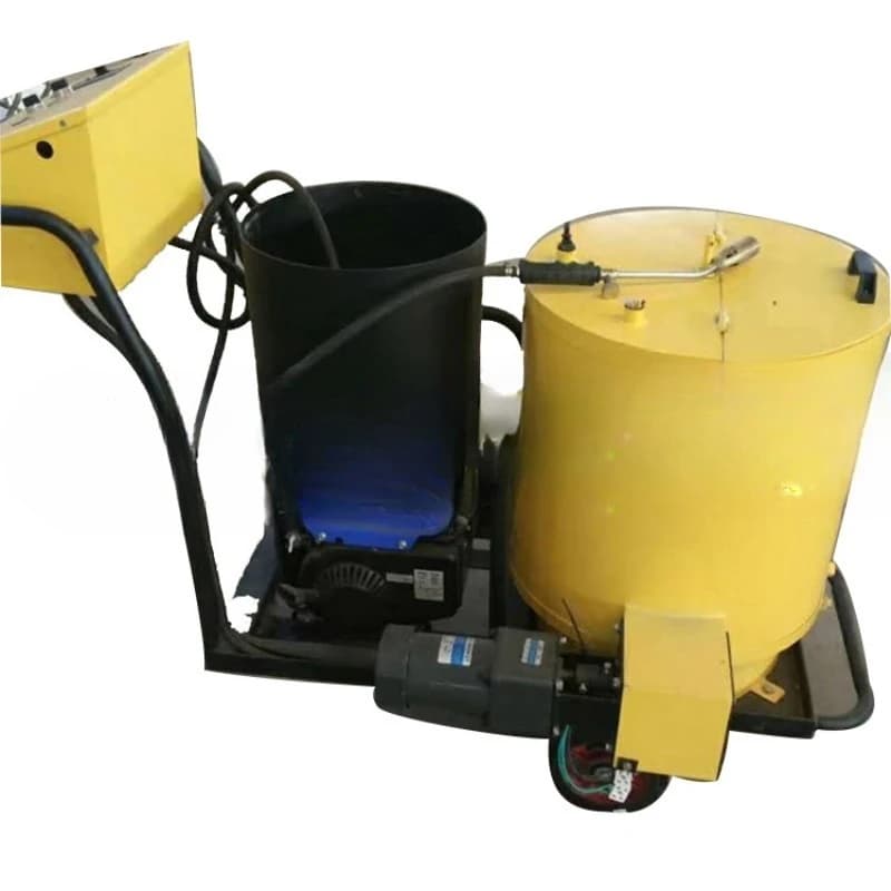 Hand push road pavement repair sewing machine 60L ground crack sewing machine