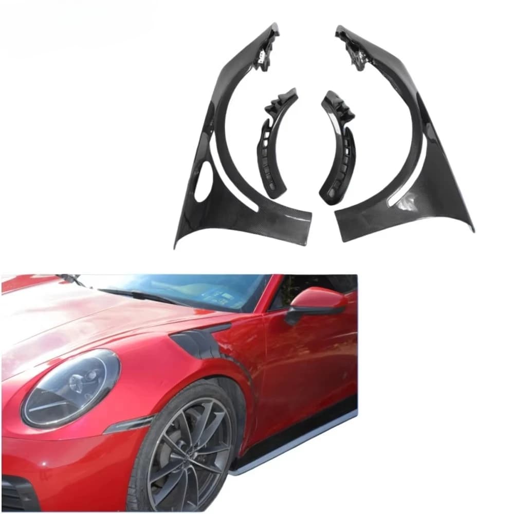 For 911 992 GT3 Style High-Quality Dry Carbon Fiber Fender