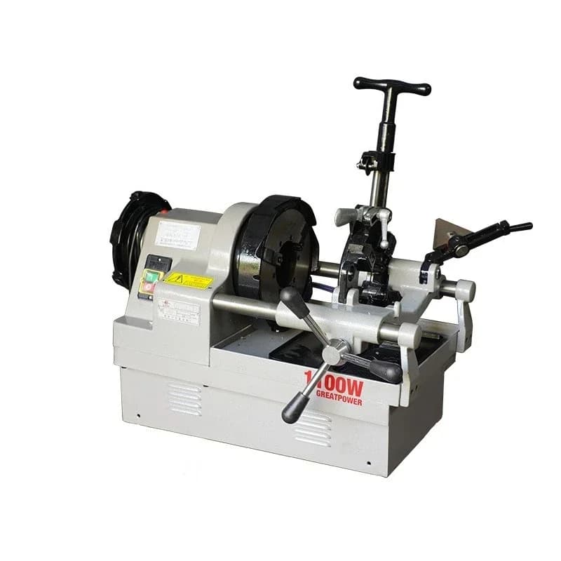 Electric wire threading machine Water pipe round steel wire twisting machine 2.5 inches 3 inches 4 inches