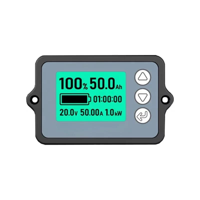 LCD automotive lead acid lithium battery voltage load indicator battery capacity tester lithium