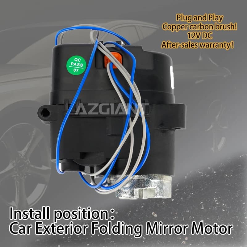 AZGIANT Car Mirror Folding motor repair For Toyota 4Runner 2005-2021/Crown MK14 2012-2018/Estima 2008-2020/Fortuner 2005-2026