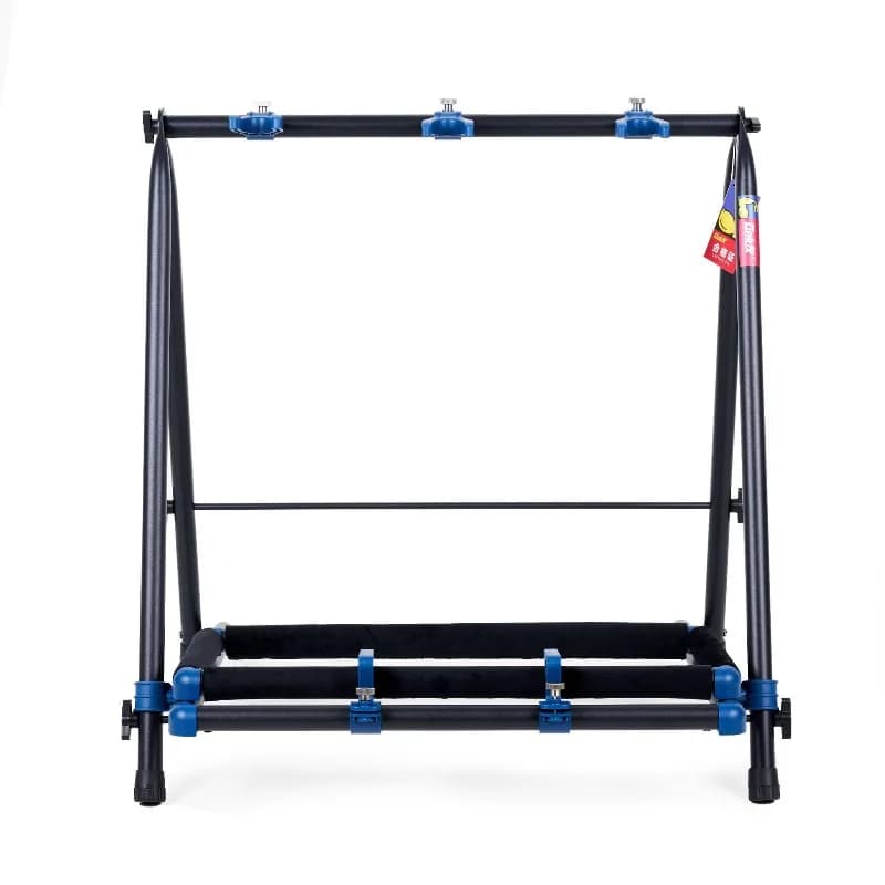 Instrument three-row guitar rack y