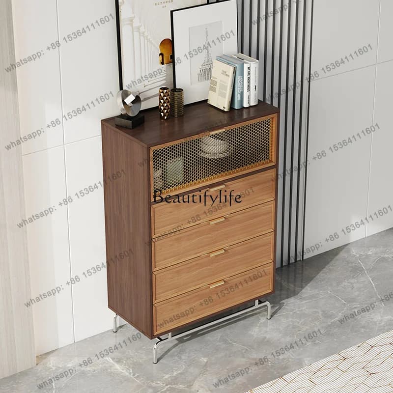 PJ Nordic Light Luxury Chest Of Drawers Simple Modern Drawer Storage Cabinet