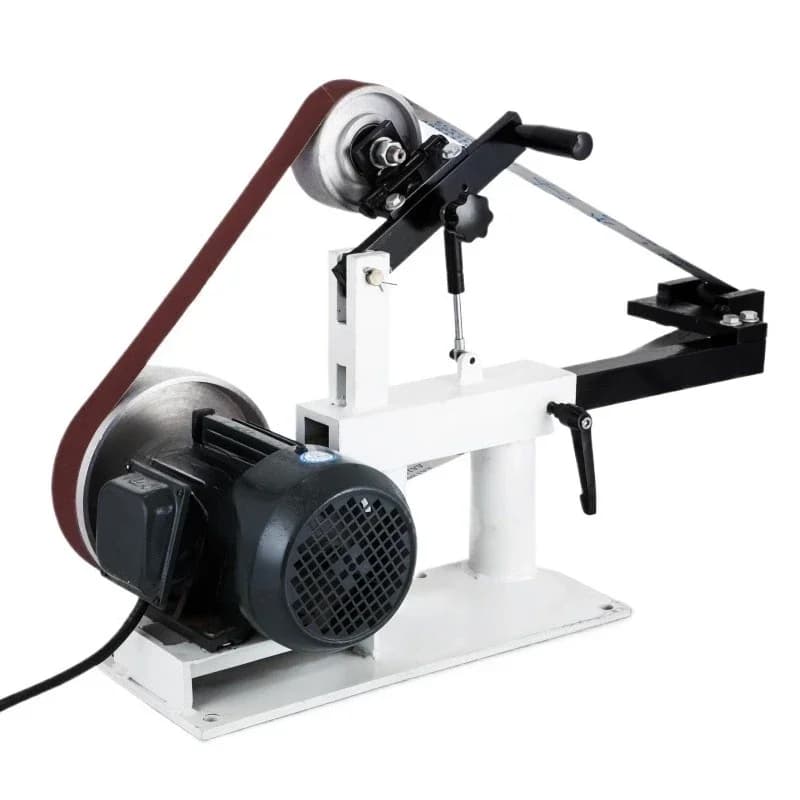European standard speed grinding machine, electric sandpaper polishing machine 3 groups of belt polishing machine