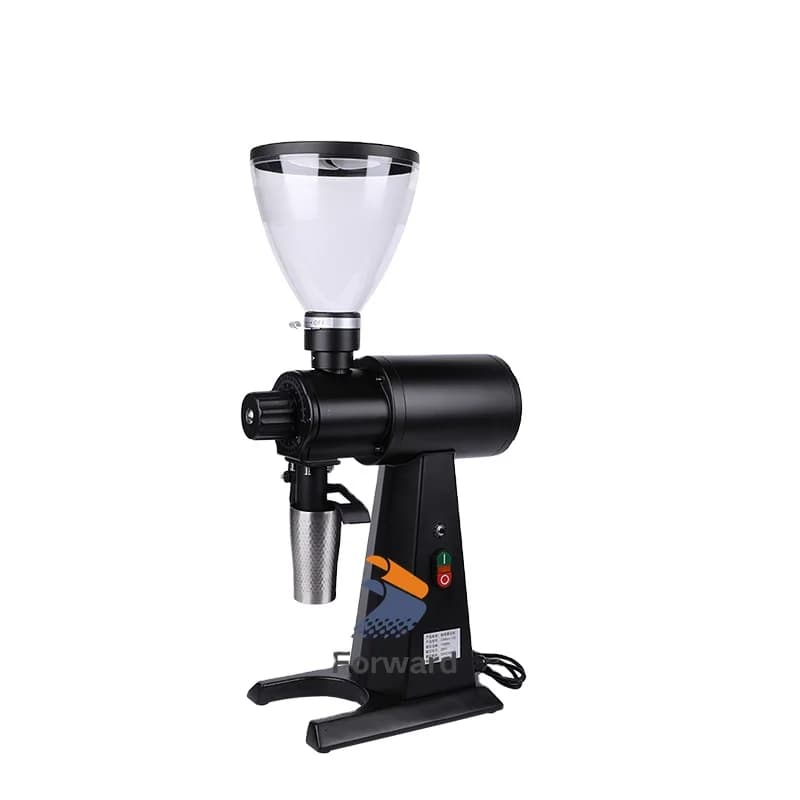 Wholesale Electric 98mm Stainless Steel Flat Burr Quantitative Espresso Coffee Grinder/Coffee Grinding Machine Commercial Use