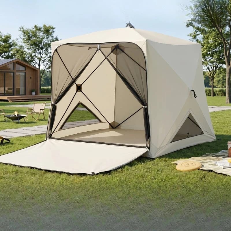 Quick open mosquito-proof portable park tent, no need to build breathable sunshade  , outdoor parent-child picnic leisure tent
