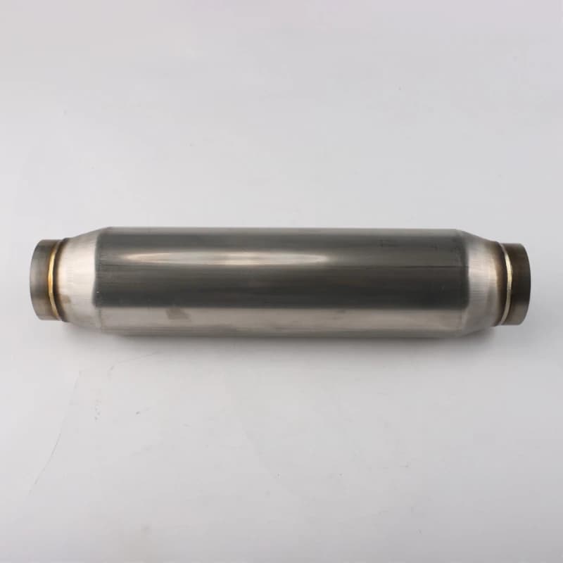 Stainless steel exhaust pipe muffler universal package 2.5 inch size car muffler