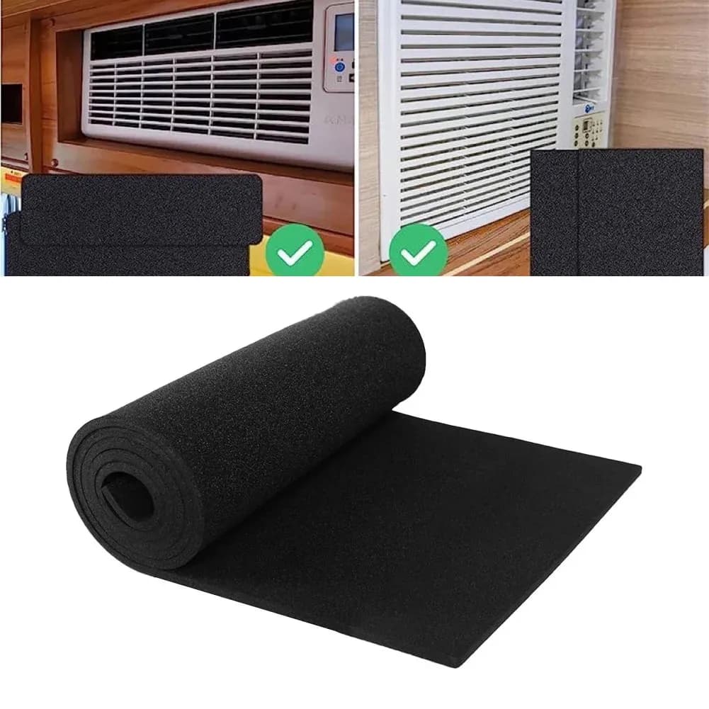 Air Conditioning Filter 100X40Cm Air Conditioner Filter Replacement Activated Ca