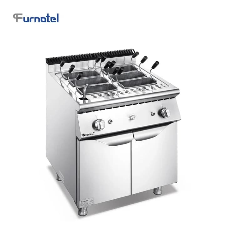 Instant Noodle Pasta Boiler Cooker Commercial  With Cabinet