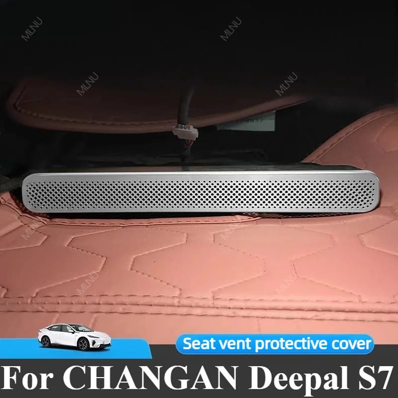 Seat Dust Cover For CHANGAN Deepal S7 2025 2024 2023 Accessories Stainless Steel Anti-Rust Impact-Resistant Heat-Resistant