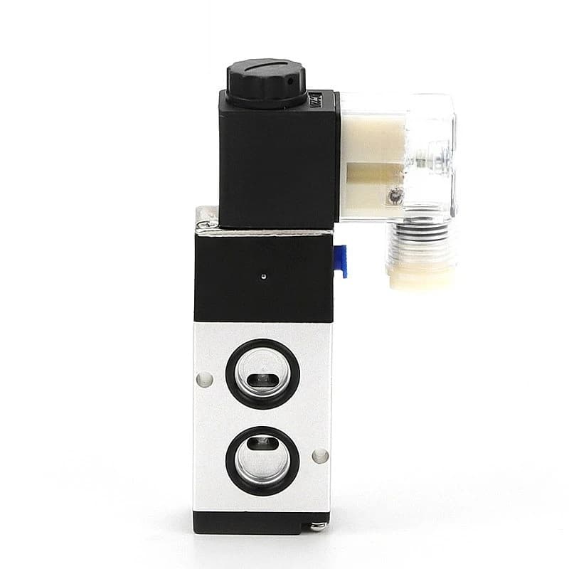 4M210‑08 5/2‑Way Single‑Electric‑Control Pneumatic Solenoid Valve, 1/4" Thread Air Directional Valve for Automation