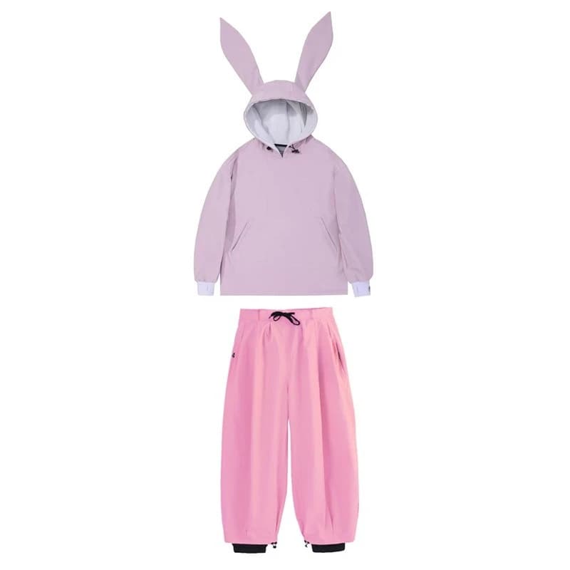rabbit ears, men's and women's veneer, waterproof and thickened.