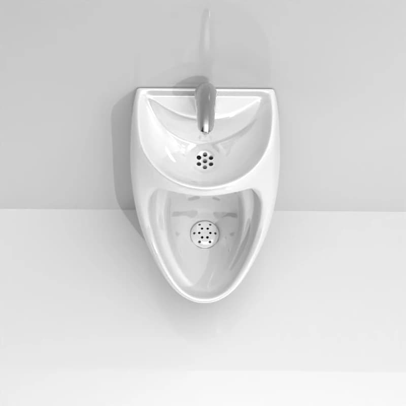 Ceramic Urinal with Wash Basin for Men, Bathroom Sensor, Water Saving, New Design