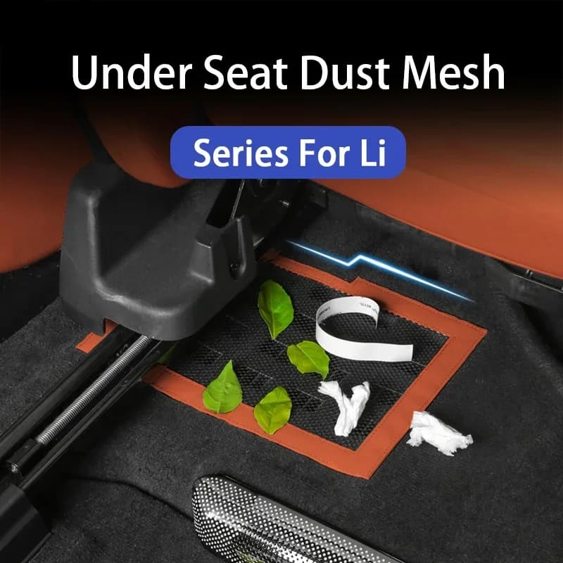 For Li LiXiang L6 L7 L8 L9 Car Air Outlet Cover Rear Under Seat Air Vent Anti-blocking Dust Covers for Leading Ideal L6 L7 L8 L9