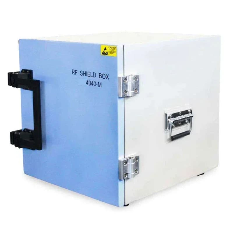Hot sales  manual rf shield box 450(W)*490(D)*426(H) 0.8-8GHZ wireless test gps signal test electronic pcb Wifi Rf manual shield
