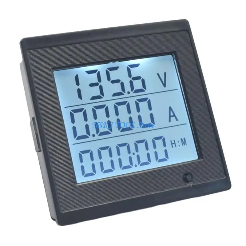 L8RC Digital Meter With Overload Warning Alarm System Realtime Tracking And Easy Reset For Accurate Measurements