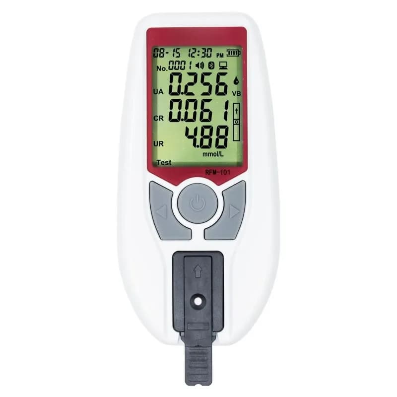 Kidney Function Test Renal Function Meter Uric Acid+Creatinine+Urea 3 In1Test Analyzer with Lab Quality for Clinic Use
