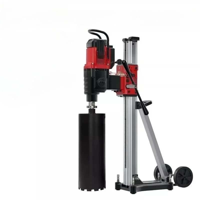 CF9500 Large Bench Drill Diamond Water Drilling Rig 5000W Aviation Aluminum Adjustable Bracket Deep Hole Large Hole Sharp Tool