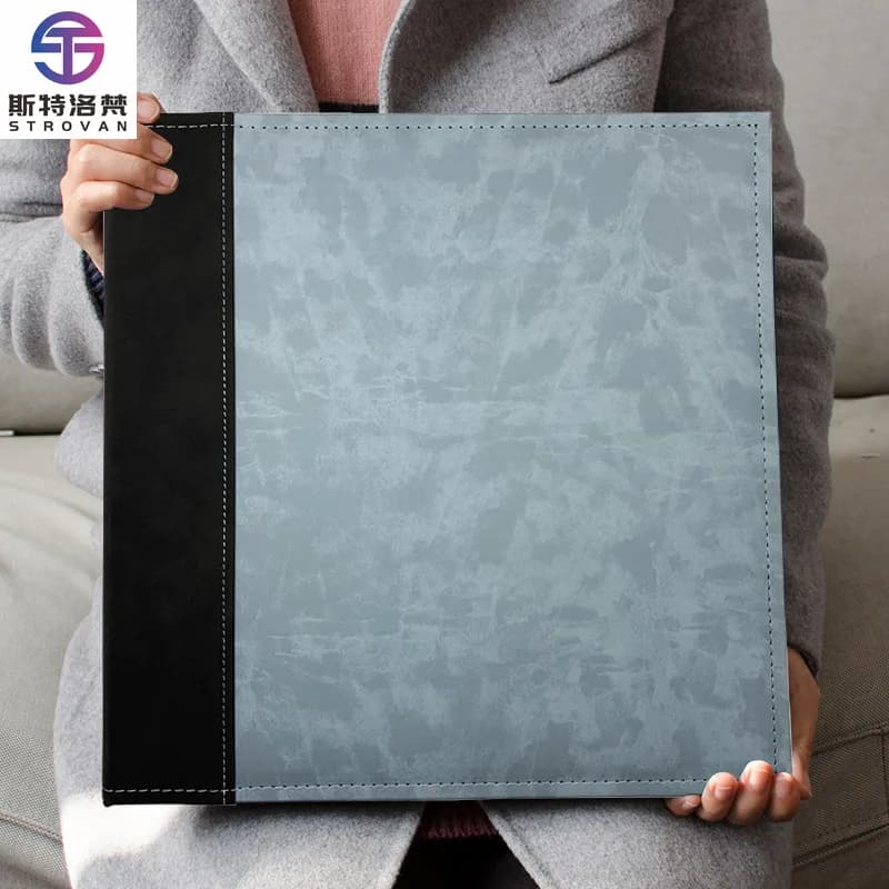 Large Capacity Self-Adhesive Sticky Laminated Family Photo Storage Book Photo Album Collection Commemorative Book