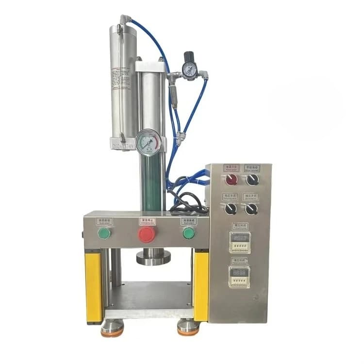 Lab Type Tabletop Powder Compacting Hydraulic Press Machine /220V 0.6KW Easy to Operate