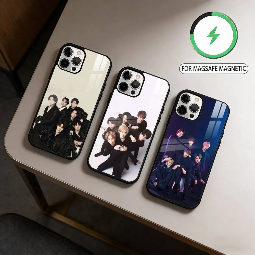 Six-TONES S-Stones  Phone Case For iPhone17,16,15,14,13,12,11 Plus,Pro Max Magnetic For Magsafe Wireless Charging