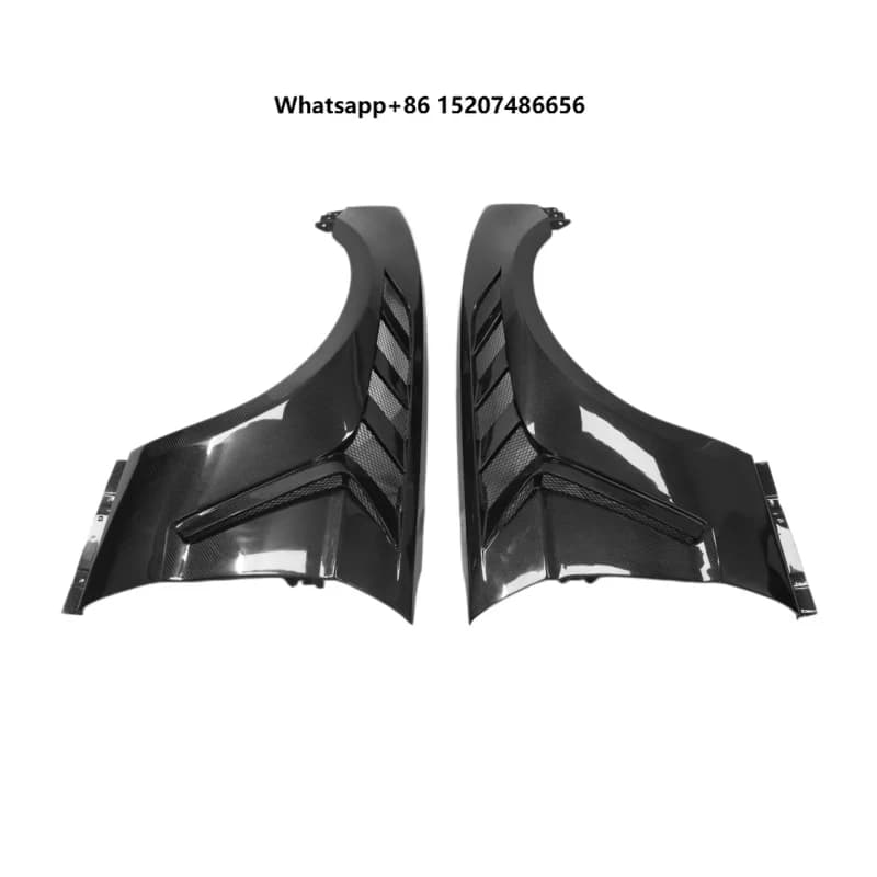 GTD Style Car Fenders for  S197 2010-2014 Carbon Fiber Front Fender High Quality Side Fender Body Kit Auto Parts