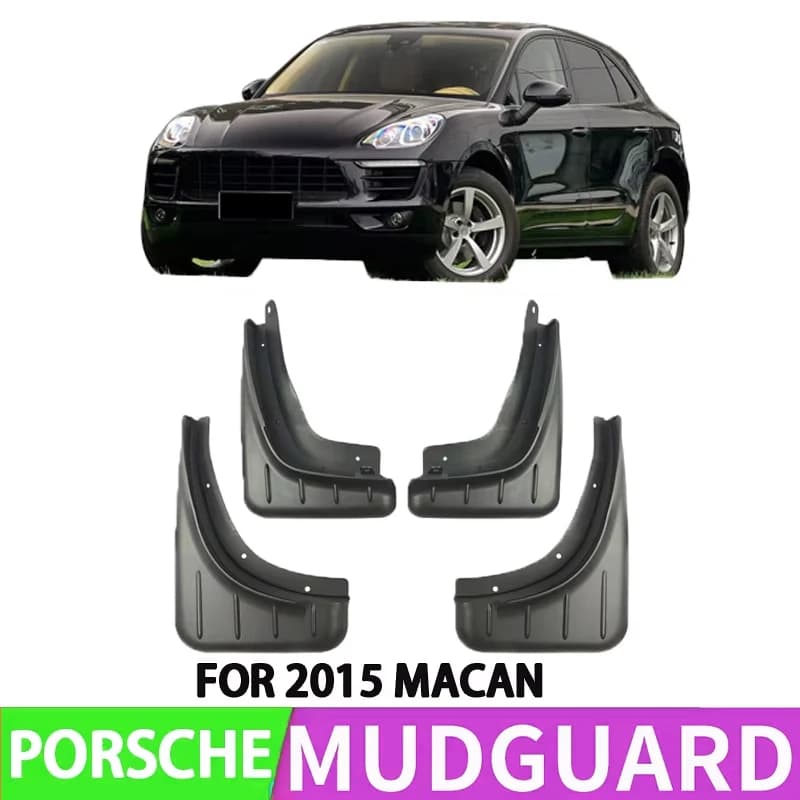 Suitable for 2014-2021 Porsche Cayenne MACAN Car Front and Rear Wheel Special Fender Splash Retort