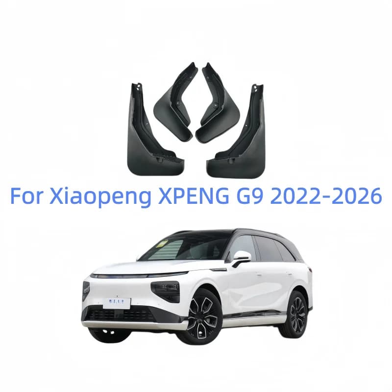 For Xiaopeng XPENG G9 2022-2026 Mud Flaps Splash Guards Custom Fit OEM Style Rubber Mudguard Fender Liner Front Rear Wheel Arch