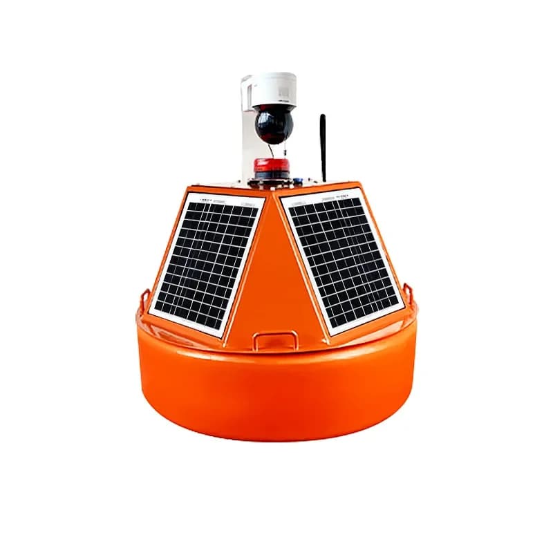 Water quality wizard online monitoring buoy cod ammonia nitrogen turbidity solar power supply