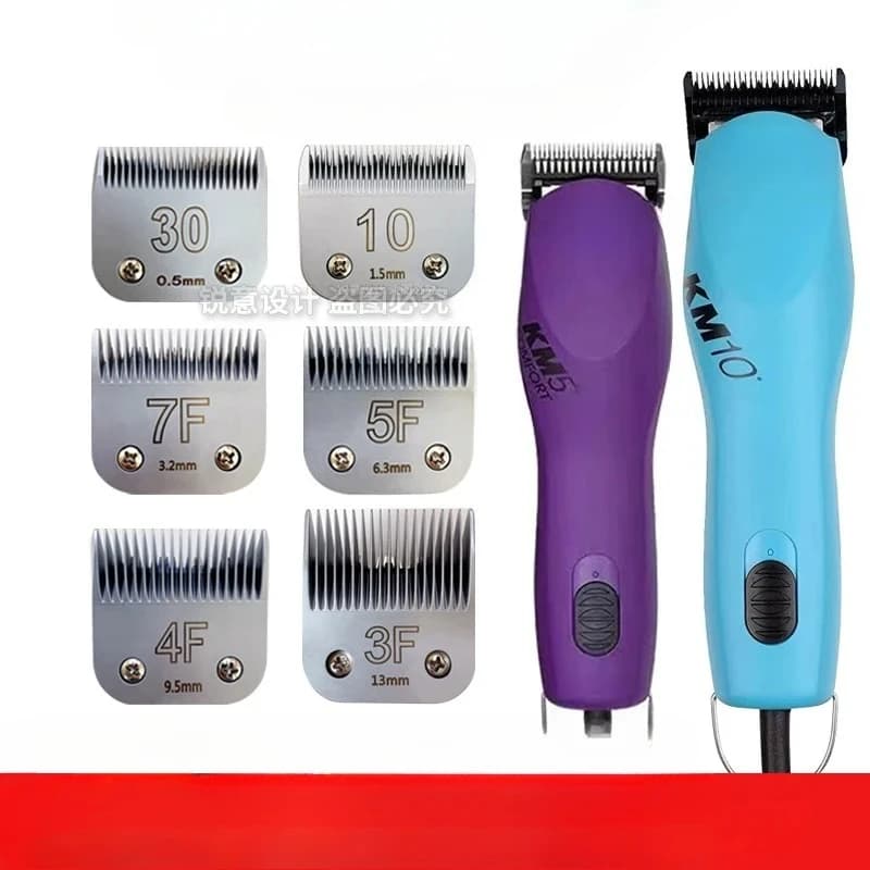 Dog Hair Clipper Groom Set Pet Clipper Suitable for Large Professional Pet Grooming Electric Push Scissor Head Pet Accessories