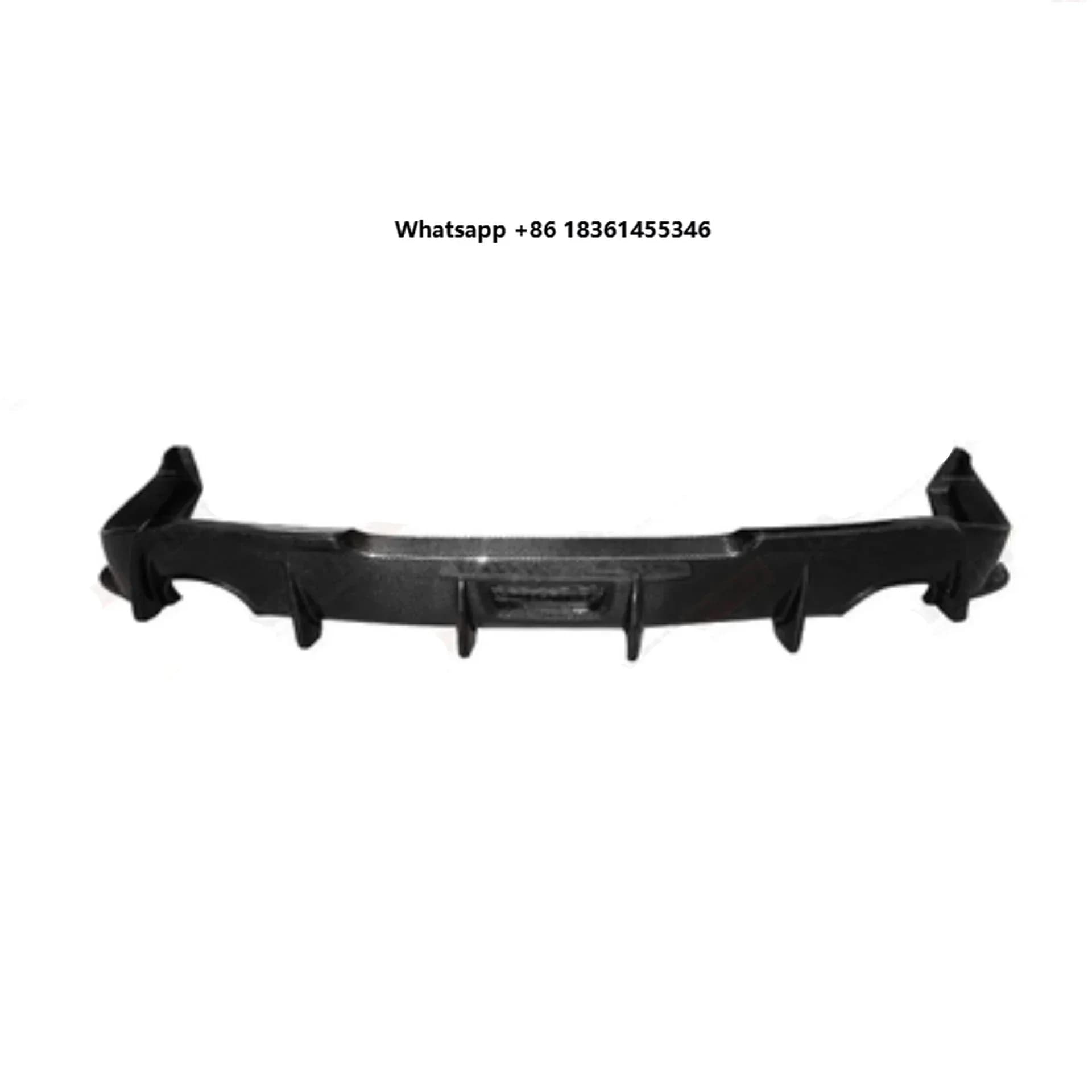 Body Kit Carbon Fiber Rear Lip with Light for  G25 G35 G37 Convert Rear Shovel Surround Car Accessories