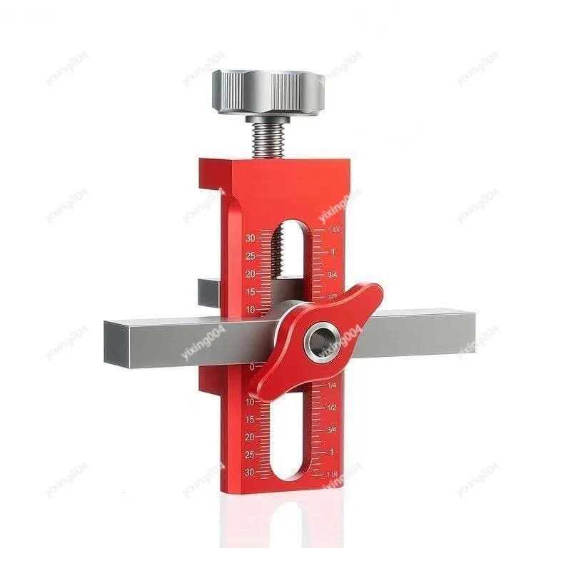 Cabinet Installation Auxiliary Tool Aluminum Alloy Door Leveling Locator for Woodworking