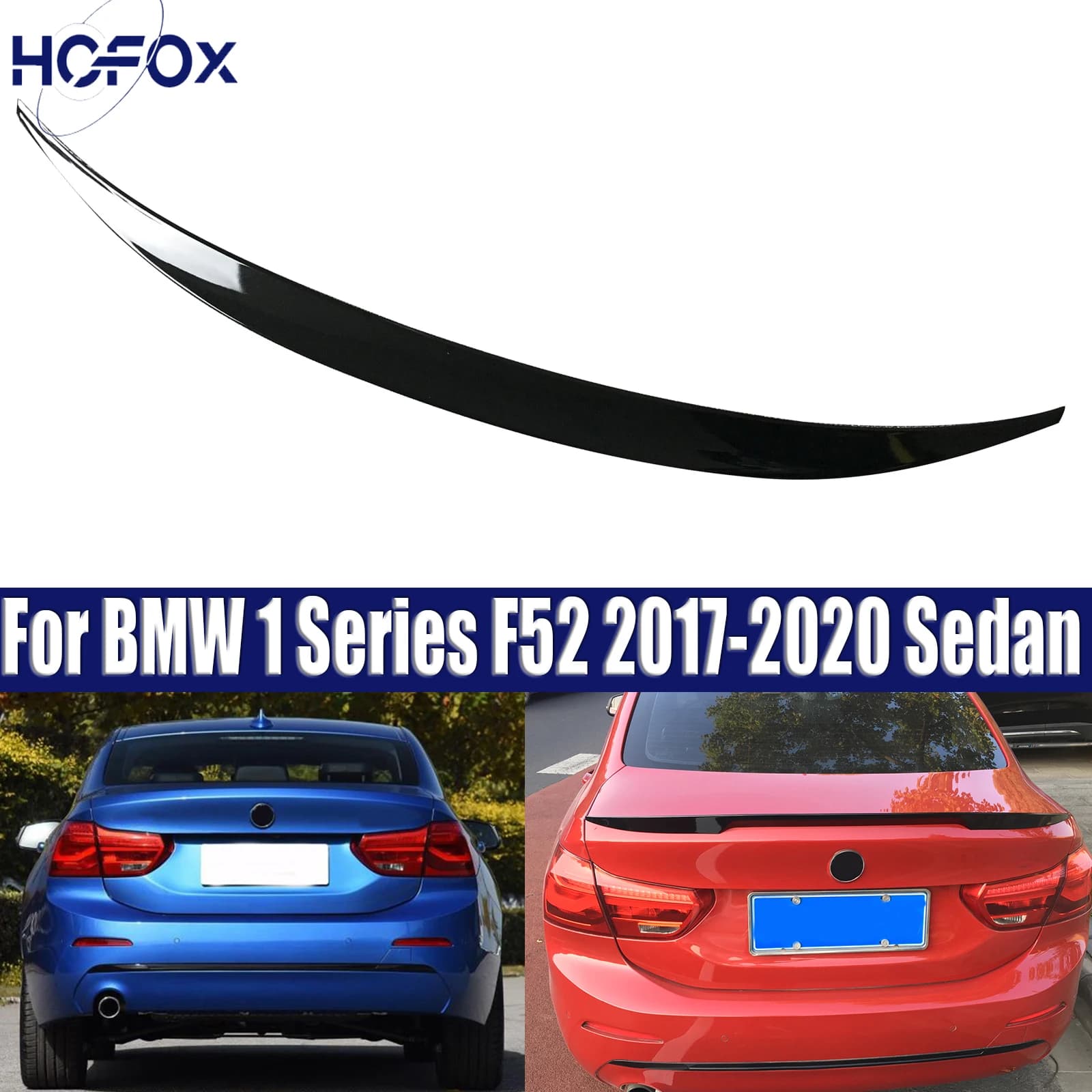 For BMW 1 Series F52 2017-2020 Sedan Rear Trunk Spoilers Tail Wing Spoiler Tuning Accessories Decoration