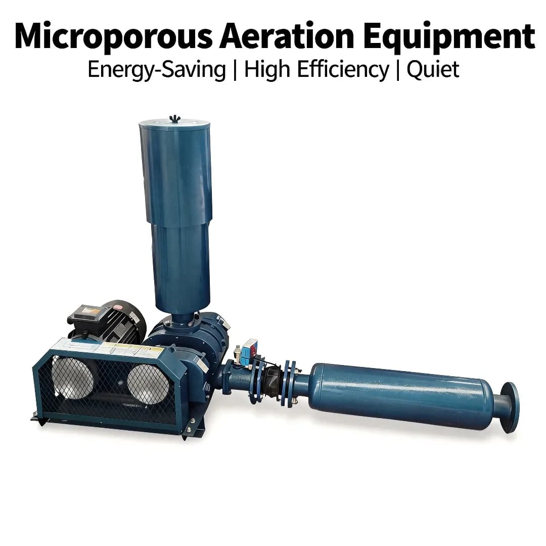 5.5kW 380V Motor Microbubbles Oxygen Enriching Machine Micro Bubble Aerator