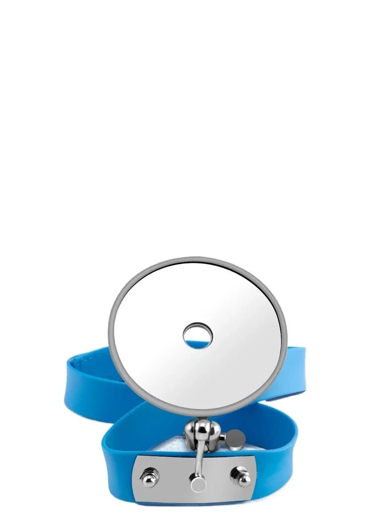 Forehead mirror Forehead mirror, facial features Forehead with mirror, otolaryngology magnifying glass otoscope