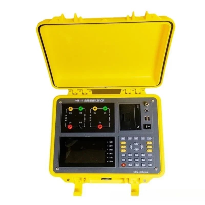 Transformer ratio tester, transformer winding comprehensive parameter detection AC direct resistance tester