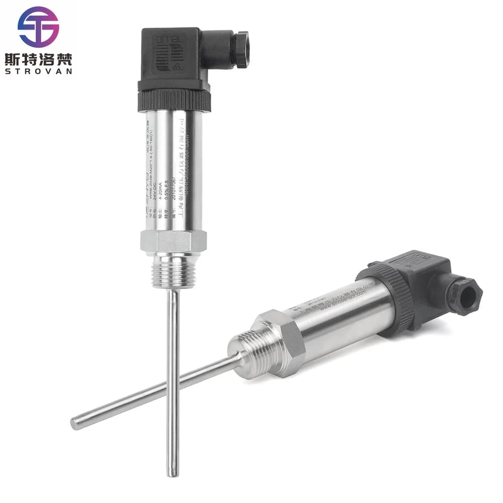 IP65 Full Stainless Steel SS316L 4-20mA Output Smart Boiler Water RTD Pt100 Temperature