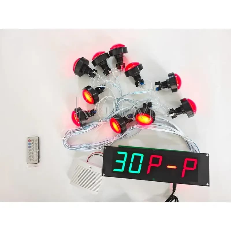 Exercise Responsiveness Interactive Fast Challenge Led Reaction Training Light Boxing Game Timer Sports Light for Training