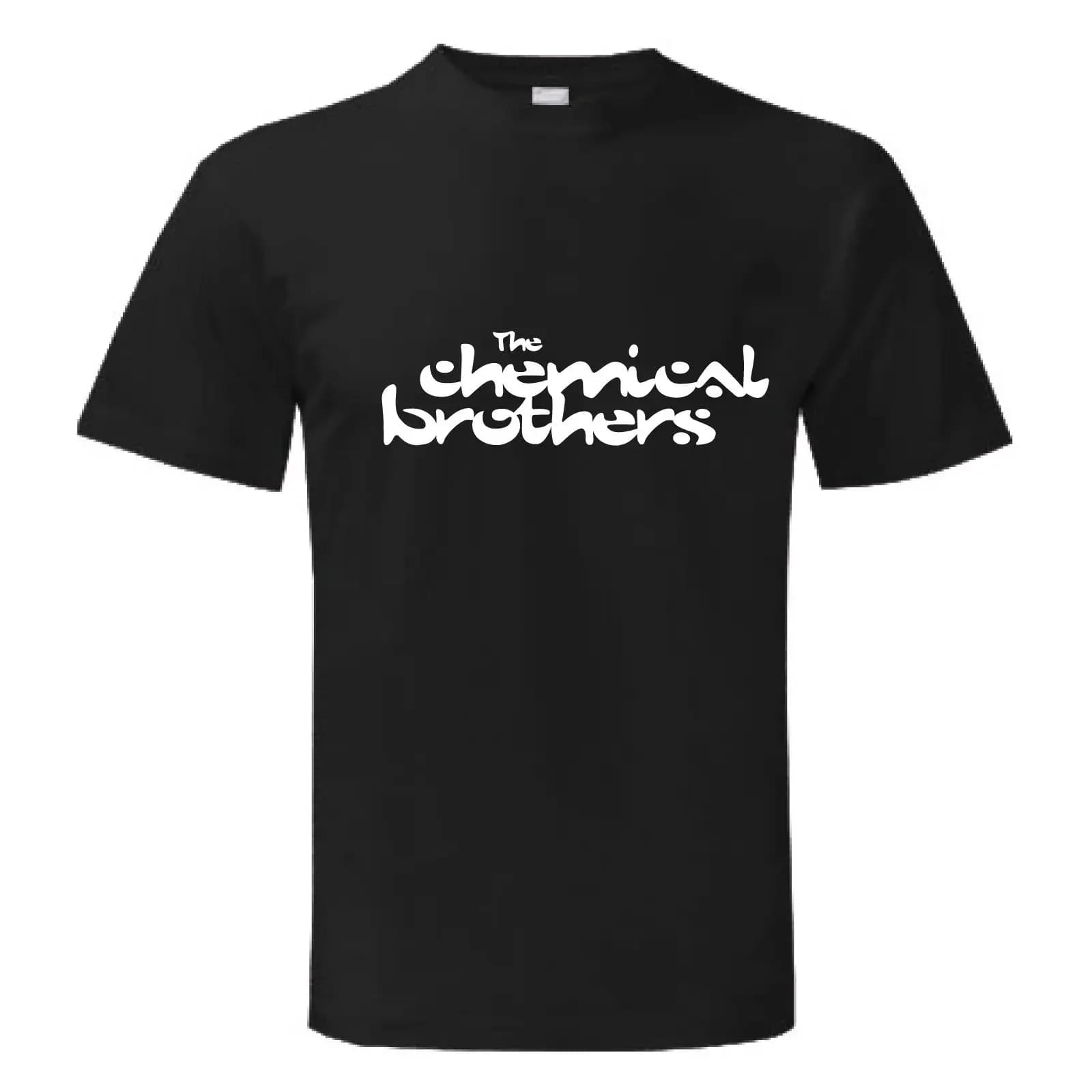 Creative Design Font Brothers Techno T-Shirt 100% Cotton O-Neck Short Sleeve Summer Casual Mens T-shirt Streetwear