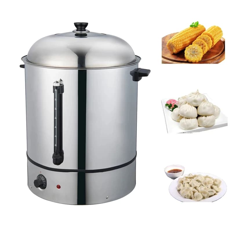 Commercial Stainls Steel L 00W Food Bun Temperature Adjustle Sale Sweet Corn Smer Cooking