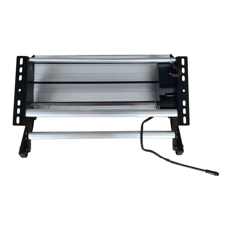 Manufacturer High Quality RV Caravan Aluminum Alloy Material Electric Folding Single-layer Step