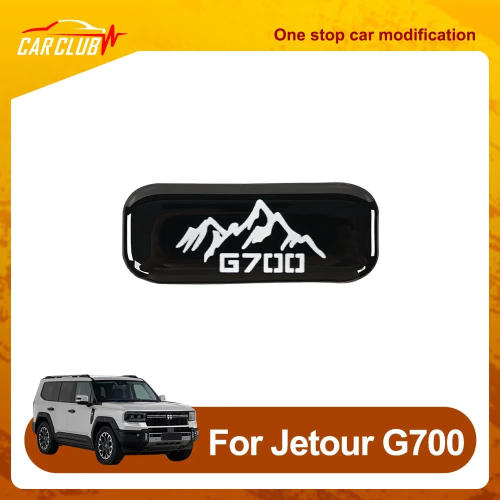 Handrail Box Switch Button Sticker Automotive Modification Parts For Chery Jetour G700 2025 2026 Scratch Resistant Decorative St