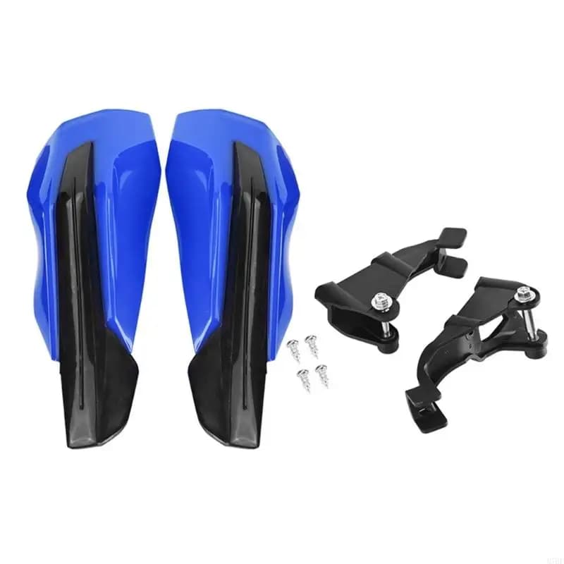 M76E Plastic handguard pair for handlebar wind and brush coverage